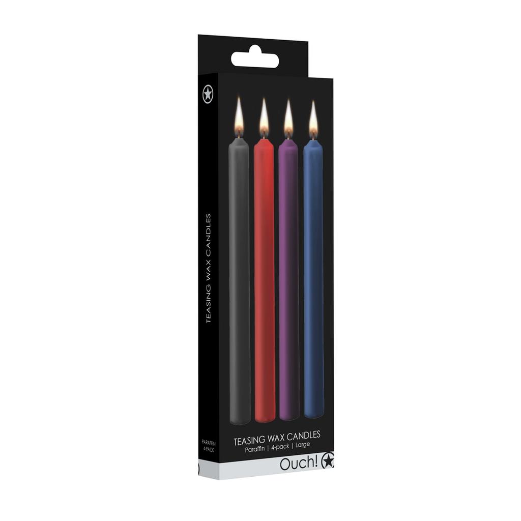 Ouch! - Teasing Wax Candles - 4 Pack - Large