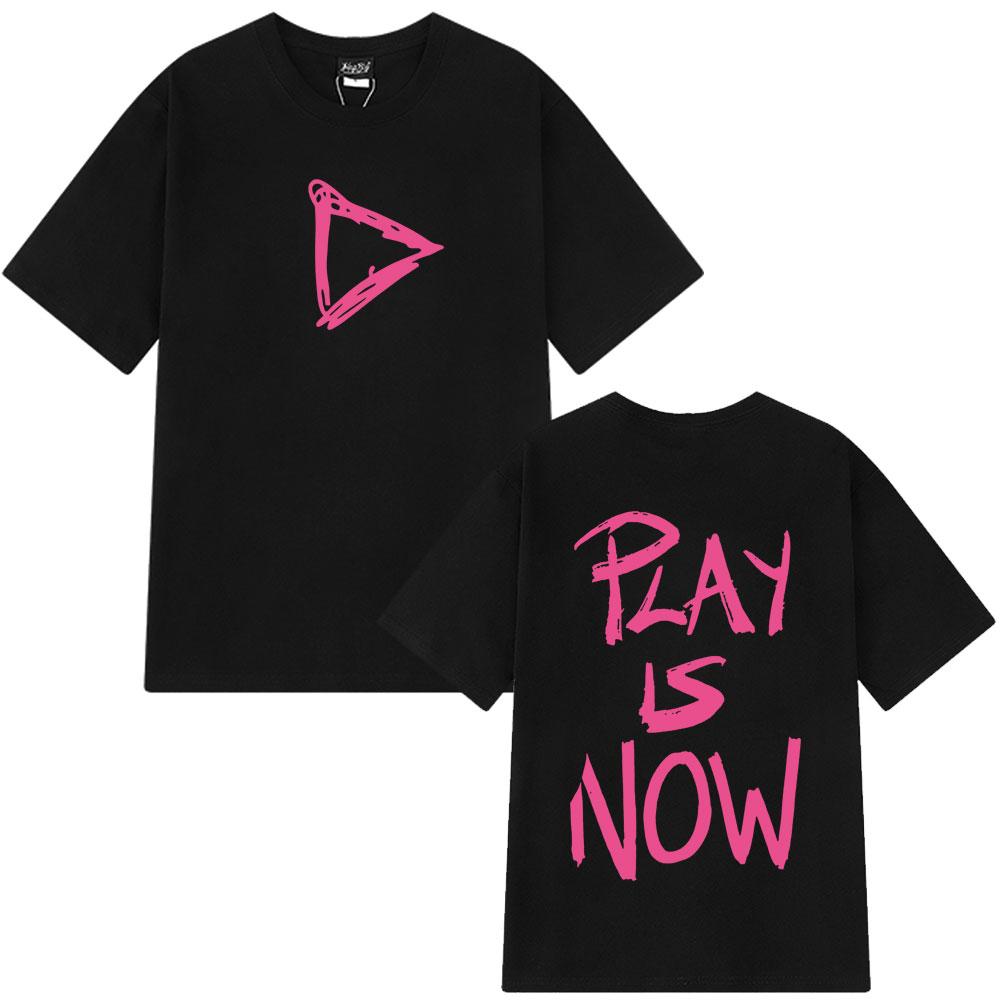 

Ed Sheeran Play Is Now Fashion graphics T shirts men women Short Sleeve Cotton tshirt Short-sleeved aesthetic T-shirt streetwear 3XL