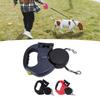 Automatic Retractable Dog Leash Comfortable Grip Increased Control Built In LED Light Dog Walking Leash for Medium Small Dogs