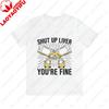 Shut Up Liver YOURE FINE Funny T Shirt Humor Drinking Beer T Shirt Casual Fashion Loose Unisex Streetwear Summer Short Sleeve Tees