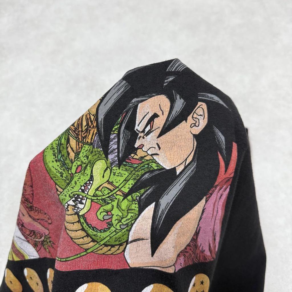 [GEBRAUCHT] Vintage Dragon Ball GT Kurzarmshirt, Manga, Anime, schwarz