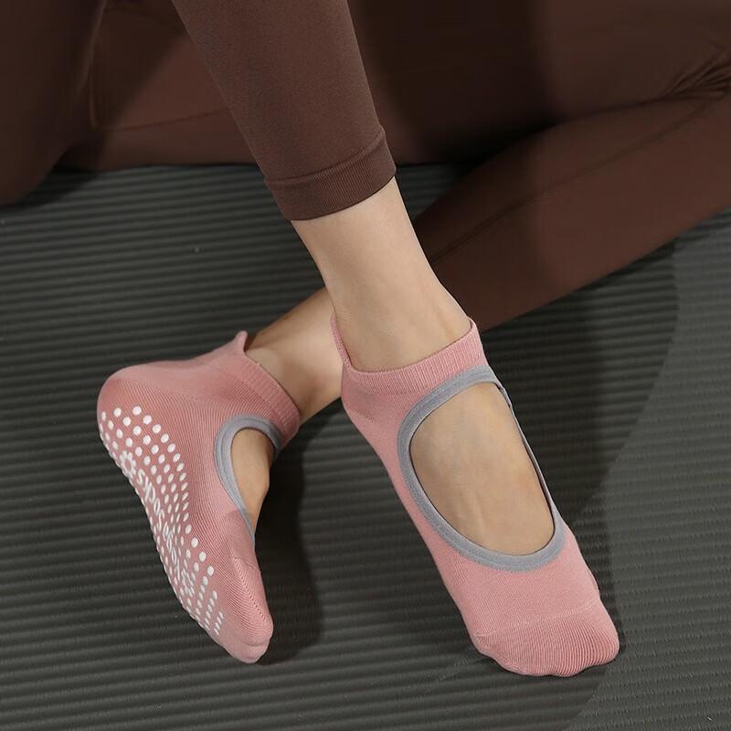 WEZHO Anti-Slip Yoga  Fitness Socks