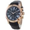 Salvatore Marra Quartz Watch with Leather Includes Shopping Bag Black X Men's Strap, (No. 3 Black)