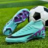 2025 thorns 15 football shoes high-top men's and women's broken nails spikes student children's boys artificial turf sports shoes