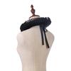 Adjustable Tie Ruffled Collar Retro For Victorian Age Costumes and Cosplay Halloween Accessory Versatile Collar