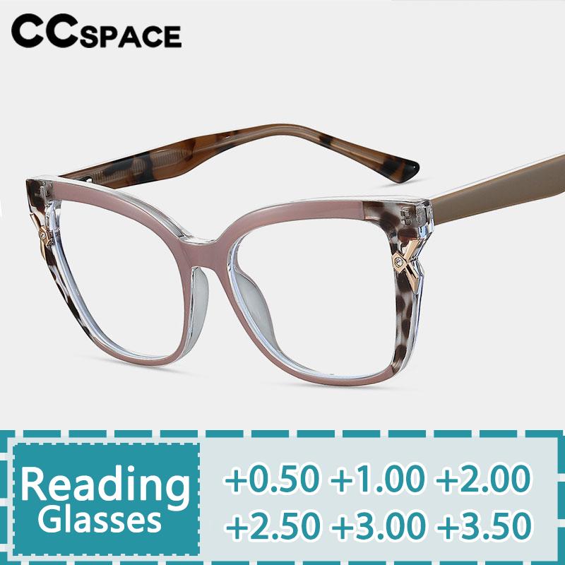 R57525 Brand Design Butterfly Reading Glasses Women Stylish Casual Spring Hinge Optical Presbyopia Eyeglasses Diopter +50~+600