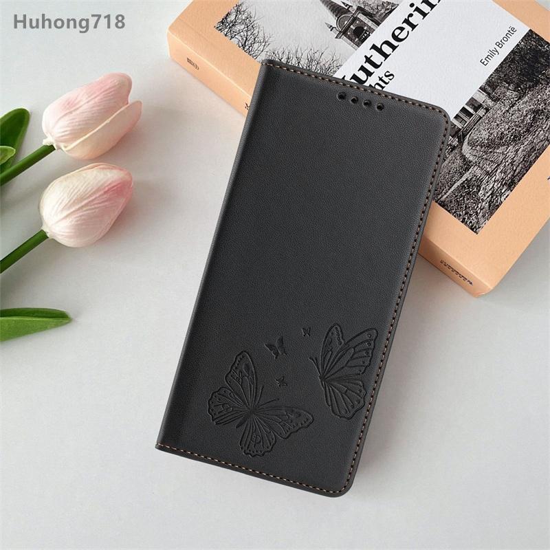 Do TCL K23 K24 T506D T509K T510SPP T5094 T602DL T701DL Magnetyczne Etui z Klapką Skórzane Pokrowiec Odporny na Wstrząsy Bezprzewodowe Ładowanie Slot na Karty Uchwyt