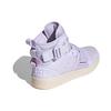 adidas Neo Hoops 2.0 Utx Synthetikleder Lässig Langlebig Mid-Top Skate Schuhe Damen Sneaker Lila FX8998