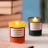small round cup aroma candle in glass with gift box home fragrance essential oil scented candle home decor gifts