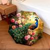 1 PC Automatic Folding Umbrella - Peacock Garden Pattern, Portable & Foldable Design with 8 Ribs, Christmas Birthday Gifts