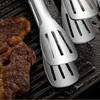 Food Grade Stainless Steel Kitchen Tongs for Cooking,BBQ,Heavy Duty Locking Metal Food Tongs Non-Slip Grip