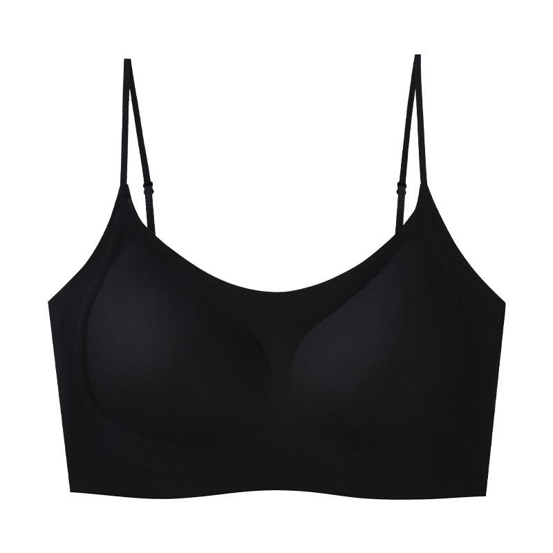 Special skin seamless underwear thin women's small breasts gather soft support vest type summer comfortable no steel ring bra
