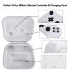 Aenllosi Storage Case for 8bitdo Ultimate 2/Ultimate Wireless/Wired Controllers and Charging Dock, Off-White (Case Only)