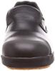 Simon Work Shoes, Safety Sneakers, Slip-Resistant, Antibacterial, and Antifungal, Kitchen Chef Shoes with Toe Cap, SC217T, Black, Size 21.5 cm, 3E