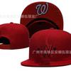 Embroidered Flat Brim Baseball Cap Men Women Team Style Breathable Sun Hat