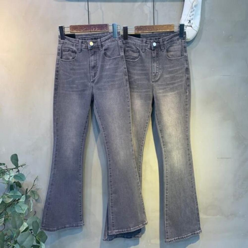 C S In The Room Ykk Zipper waShIng Spandex bootCut jeanS 3Color