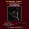 Traditional Micro Gold Plated Multi Color AD American Diamond Jewellery Necklace Jewellery Set for Women and Girls