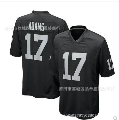 Raiders Raiders #4 CARR 17 #ADAMS 98 #CROSBY Ragbyové tričko