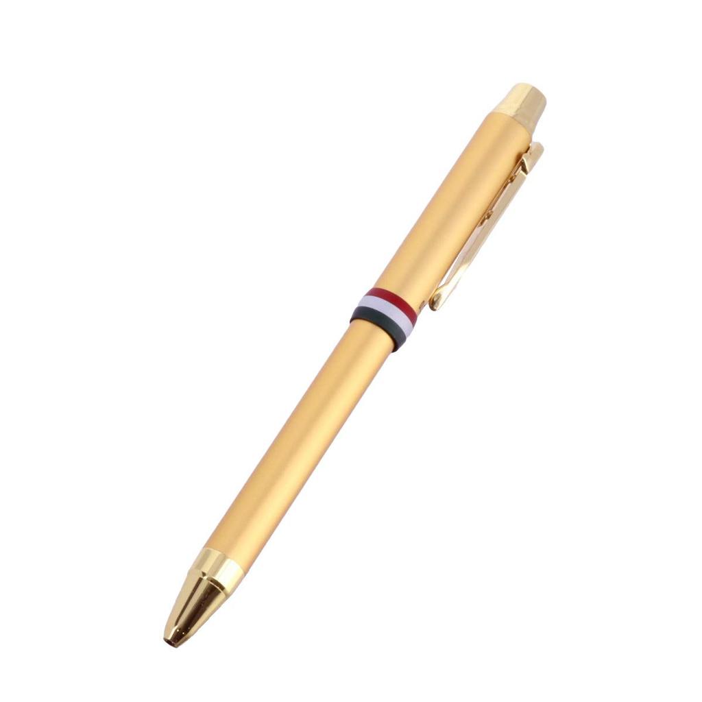 Orobianco La Scriveria Tripro Ballpoint Gold 142mm 11mm Barrel Diameter Tri-Color Pen, 2. GT, Long,