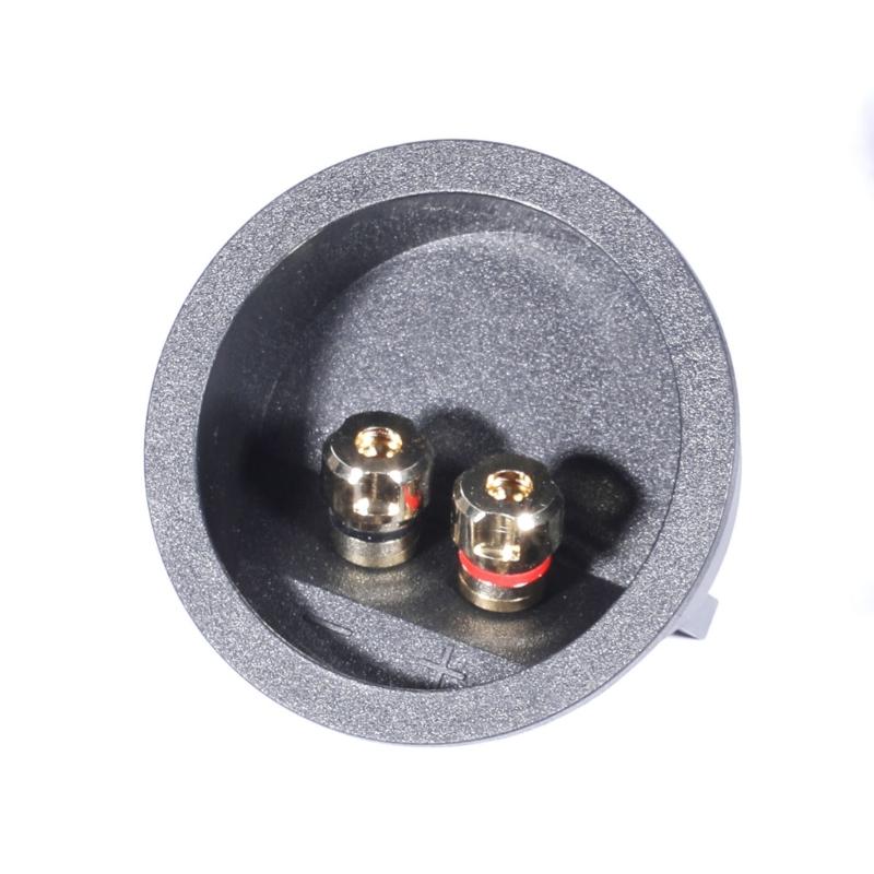 

Quick Connecting Spring Clip Speaker Terminals Panel 72mm Cutout Diameter Plastic Housing Coppers Alloy Contacts