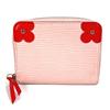 M62971 Epi Zip-around Coin Purse Blooming Corner Compact Wallet