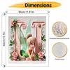 Disney Tinker Bell letter M floral digital oil painting art kit DIY handmade home decoration gift