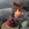 New Handmade Knot Silicone Candle Mold Wool Ball Candle Making Kit DIY Soap Plaster Resin Accessories Supplies Creative Gifts