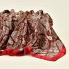 90*90cm Paisley Printed Silk Scarf Women Square Scarves Wrap Kerchief Summer Luxury Headband Hijab High Quality Shawls Bandana