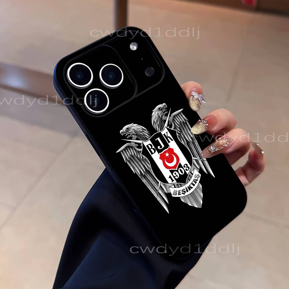 

Fashion Turkey B-Besiktas BJK Phone Case For iPhone 17,16,15,11,12,14,13 Pro Max Mini XS,XR,7 Plus 16E Air Shockproof Soft Cover iPhone17
