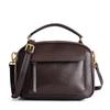 Vintage Cowhide Genuine Leather Handbags Multi-Functial Women Shoulder Bag Luxury Crossbody Female Purse High Quality
