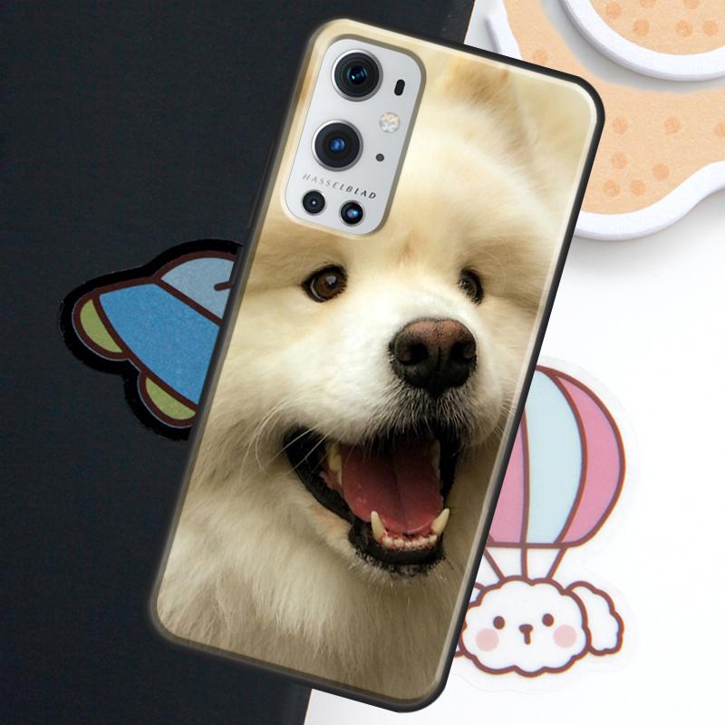 Samoyed Puppy For Realme GT7 GT6 15 Pro 10 11 12 14 13 Pro Plus C75 C71 C65 C55 C63 C61 C53 C67 C35 Case