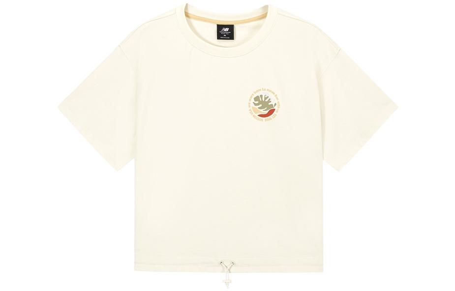 New Balance T Shirt Women s Khaki AWT32320-CIC L