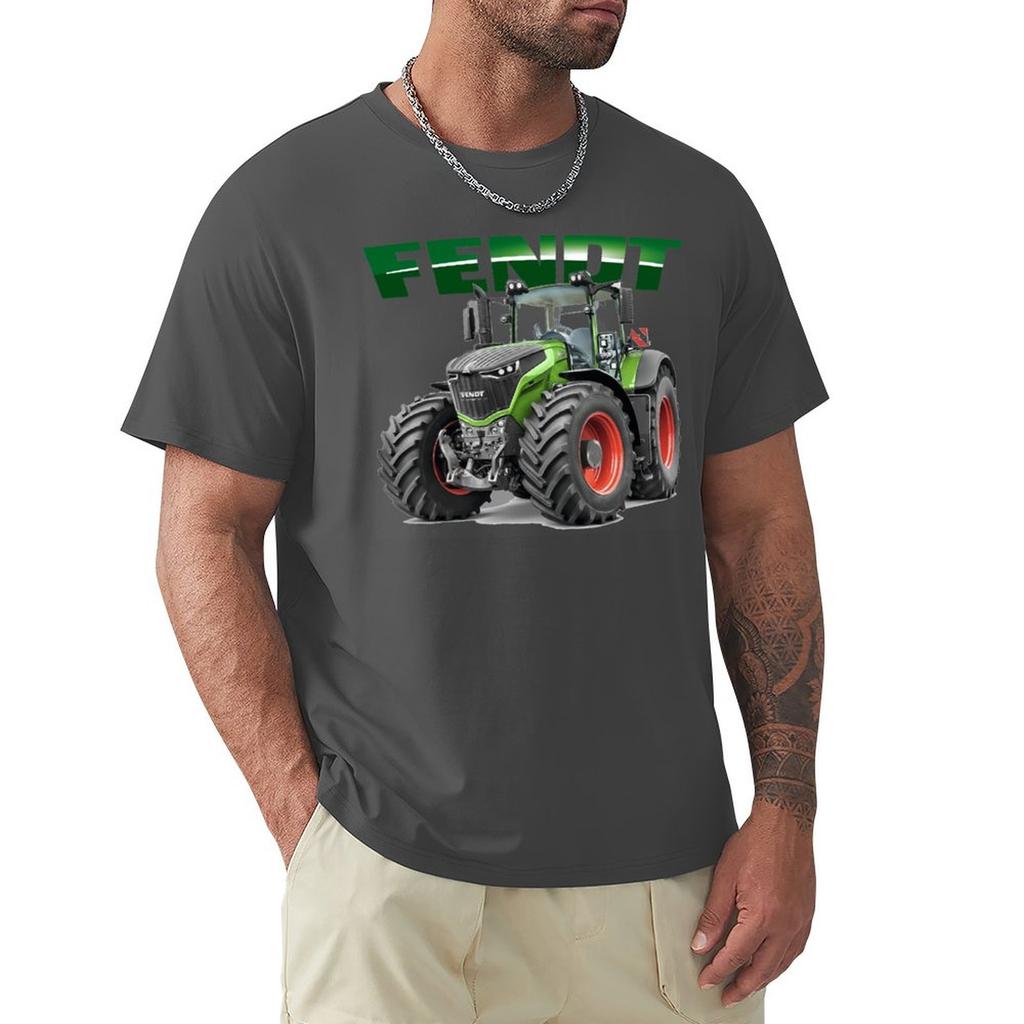Unisex t-shirts merk zomer t-shirt Fendt GerUnisex Tractoren T-shirt humor t-shirt t-shirt Tshirt korte ronde hals t-shirts voor Unisex