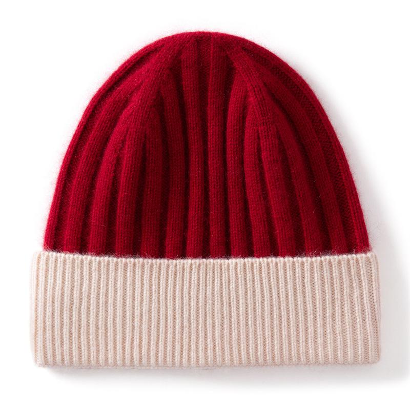 New Autumn and Winter Cashmere Warm Hats for Men and Women Autumn and Winter Knitted Hats for Men and Women Autumn and Winter Warm Knitted Hats