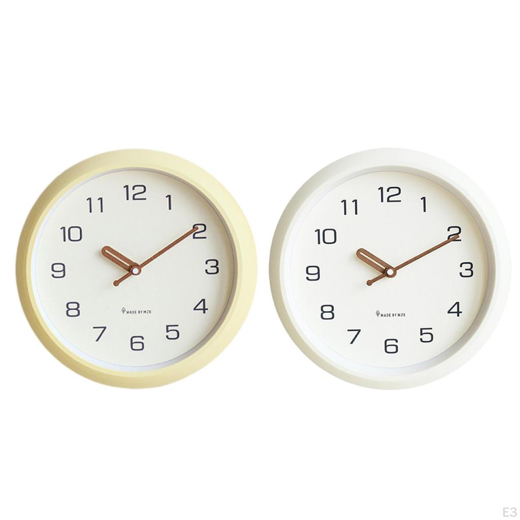 Round Wall Clock ,Modern, Quiet, Decoration, Unique, Hanging Clock, Timepiece for Living Room Indoor