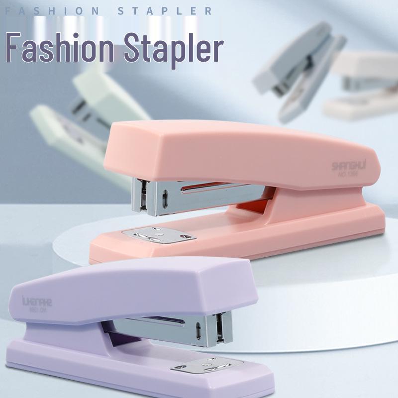 Large Multifunctional Stapler: Staples 25-50 Pages, Ideal for Office and Students, Perfect for Thick Books