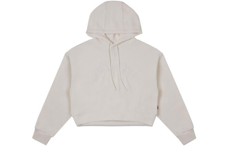 Converse EGRET Sweatshirts Women s Ivory Hooded Moderate Regular 10026557-A01 M
