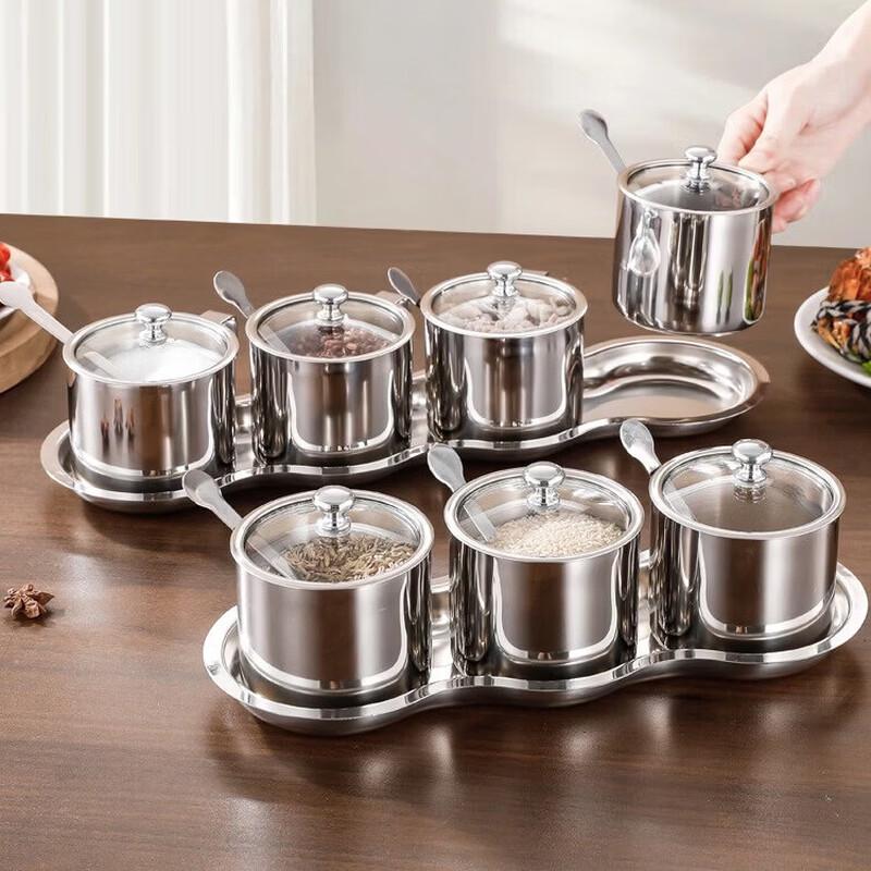 

Fan Shun European 304 SS Seasoning Jar 4-Piece Set