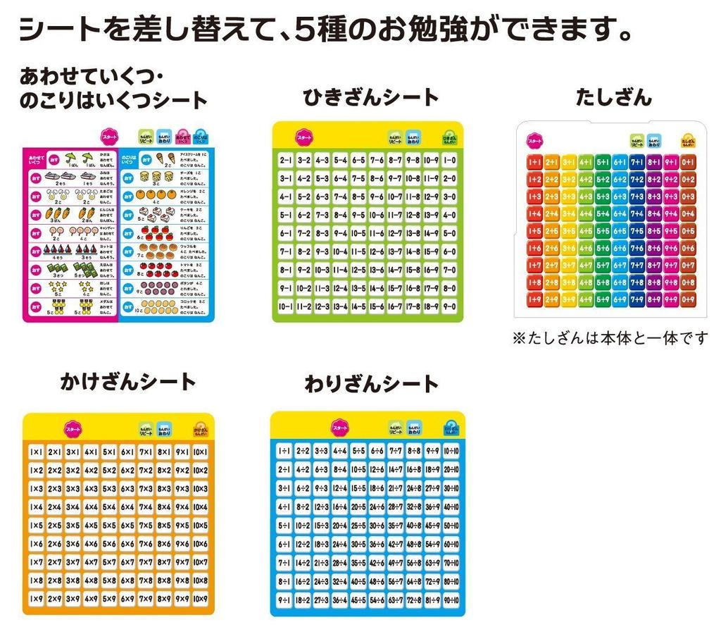 Gakken Math Tablet for Easy Learning While Playing 4 and 83057 Gakken's (Ages Up)