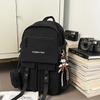 Original Niche High-value Trendy and Cool Boys Schoolbag Female Junior High School Student Large-capacity Simple High School Student Backpack Female