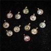 12 constellation fritillary jewelry pendant niche style creative twelve constellation necklace