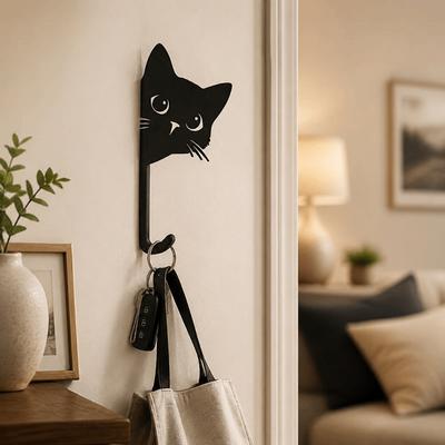 3D Printed Cat Hooks Decorative Hanging Hook Wall Decorations Kitten Wall Hooks  Home