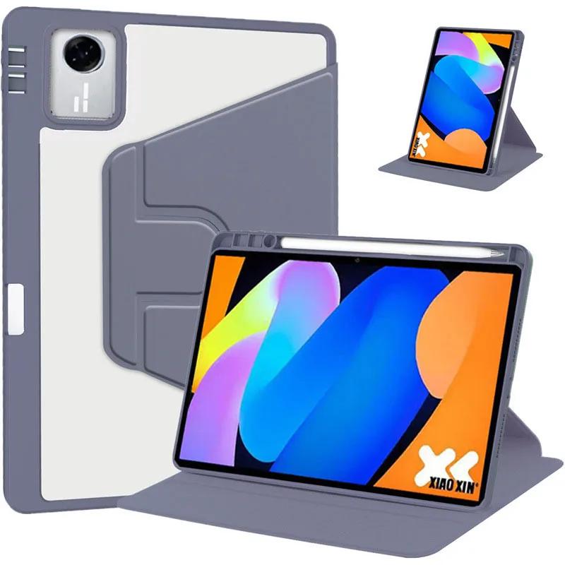 Pour Housse Xiaoxin Pad 11 Idea Tab 11/K11 Gen2 Acrylique Rotative Avec Emplacement Stylet Funda TB335FC/TB336ZU/FU Housse 11 pouces Lenovo Idea Tab 11in