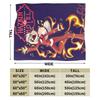 Hazbins Hotels Anime  Blanket Velvet All Season  Multi-function Ultra-Soft Throw Blanket for Bed Bedroom Bedspreads