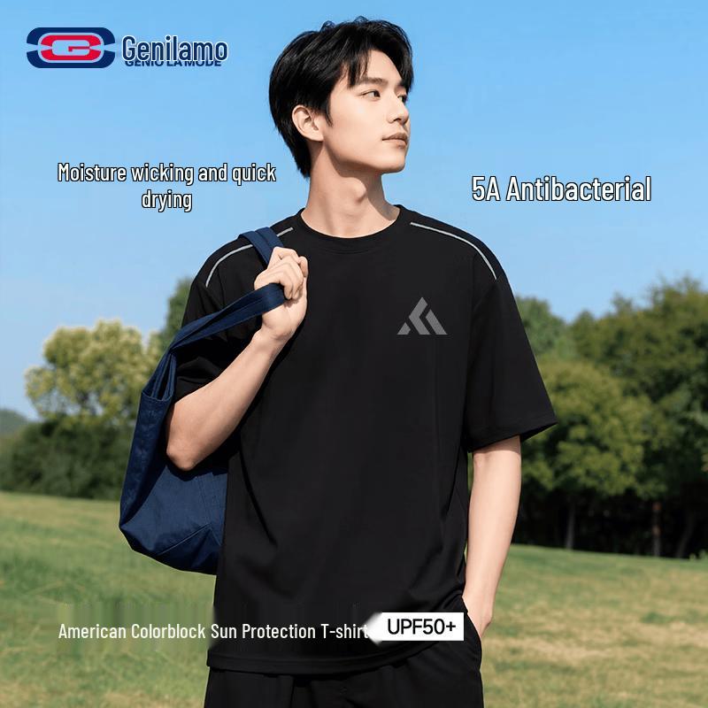 GENIOLAMODE Men s Quick-Dry T-Shirt XL