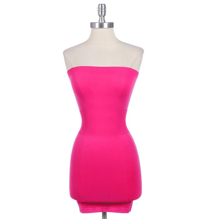 2024 Summer Sexy Stretchy Strapless Mini Club Dress