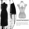 Female Mannequin Torso, 27'' Height Inflatable Half Body Model Shirt Form Display Soft Body Clothing for Upper Body Clothing Window Display Props