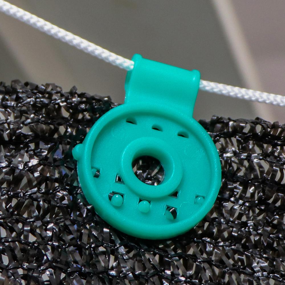 10-100PCS Agriculture Garden Netting Attachment Shade Cloth Sunshade Net Fixing Clip Plastic Round Clips Hook Accessories