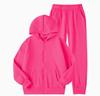 Conjunto de Sudadera Trendy Europeo y Americano para Niños y Niñas - Tallas Mediana y Grande, Múltiples Colores