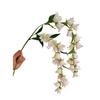 38" Artificial Lily of The Valley Flower Long Stem Faux Silk Flower Bouquet for Tall Vase Fake Plants for Home Wedding Party Birthday Home Decoration